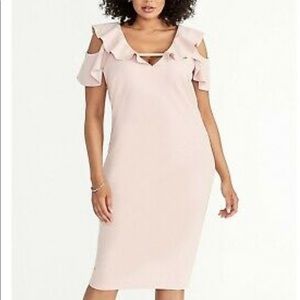 RACHEL Rachel Roy Plus Size Ruffle Dres Size 18W